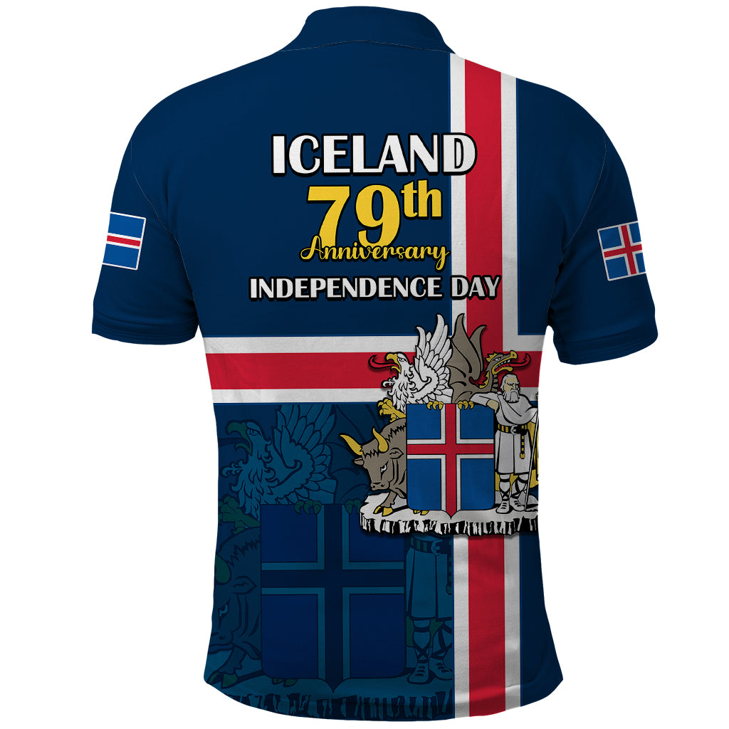 Iceland Polo Shirt Icelandic National Day - Wonder Print Shop