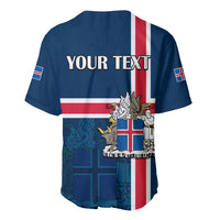 Custom Iceland Baseball Jersey Icelandic National Day LT9 - Wonder Print Shop