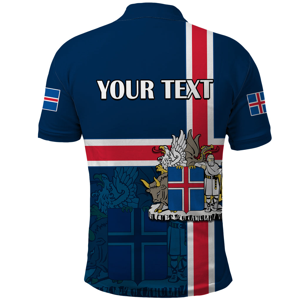 Custom Iceland Polo Shirt Icelandic National Day - Wonder Print Shop