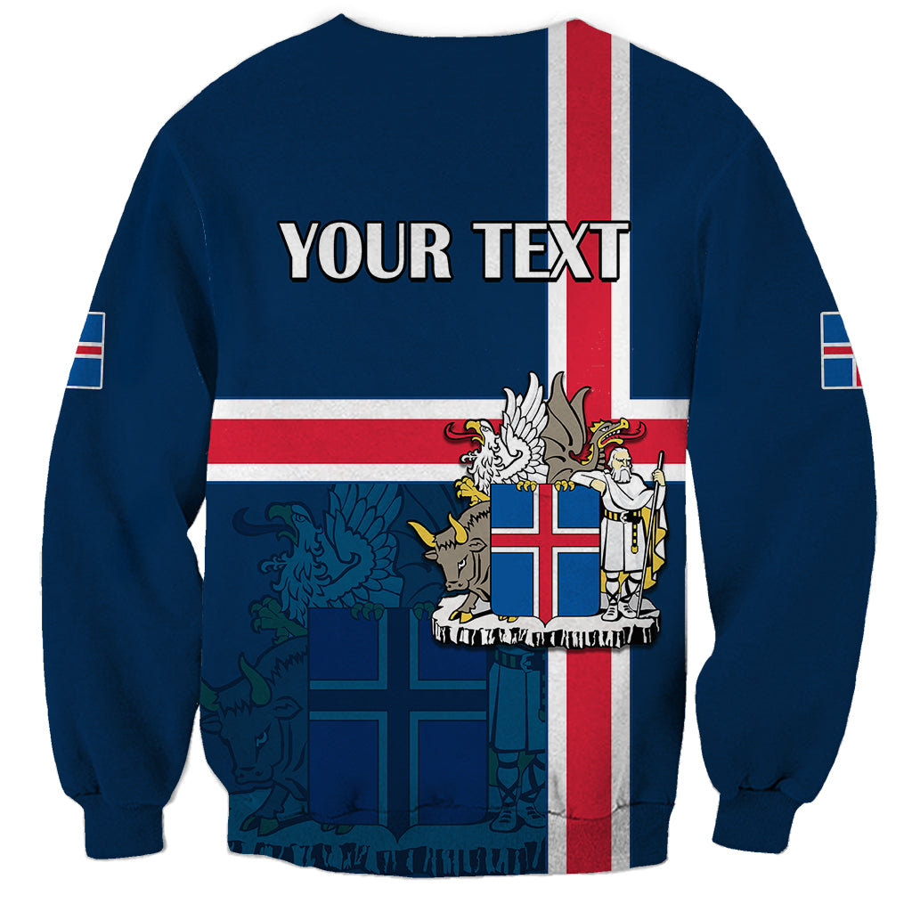 Custom Iceland Sweatshirt Icelandic National Day - Wonder Print Shop