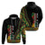 Jundteenth Hoodie Black Jundteenth Freedom Africa Pattern - Wonder Print Shop