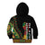 Jundteenth Kid Hoodie Black Jundteenth Freedom Africa Pattern - Wonder Print Shop