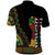 Custom Jundteenth Polo Shirt Black Jundteenth Freedom Africa Pattern - Wonder Print Shop