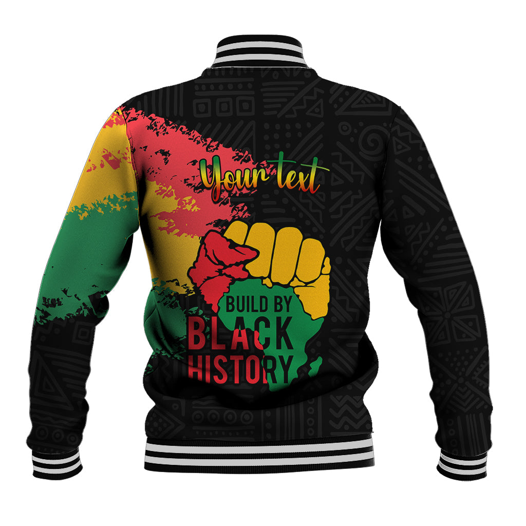 Custom Juneteenth Baseball Jacket Black Independence Day Black History LT9 - Wonder Print Shop
