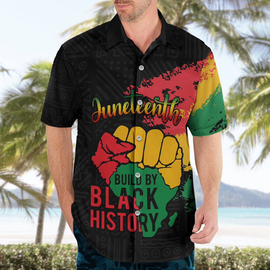 Custom Juneteenth Hawaiian Shirt Black Independence Day Black History - Wonder Print Shop