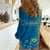 Sweden Women Casual Shirt Konungariket Sverige Scandinavian Pattern - Wonder Print Shop