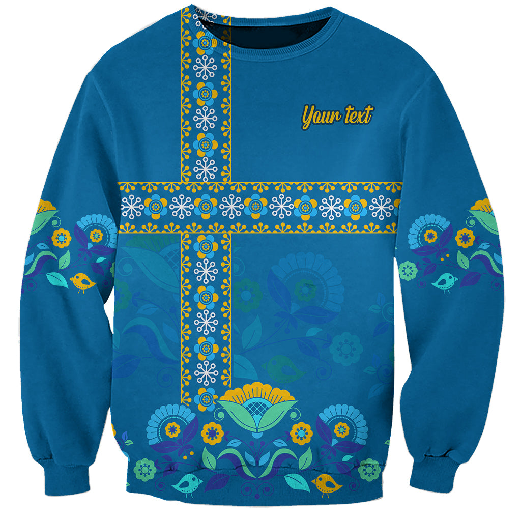 custom-sweden-sweatshirt-konungariket-sverige-scandinavian-pattern