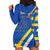 Sweden National Day Hoodie Dress Sveriges Nationaldag Flag Style - Wonder Print Shop