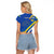 Custom Sweden National Day Raglan Cropped T Shirt Sveriges Nationaldag Flag Style - Wonder Print Shop