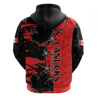 Canada Womens Soccer Hoodie Go Canucks Maple Leaf 2023 - Wonder Print Shop