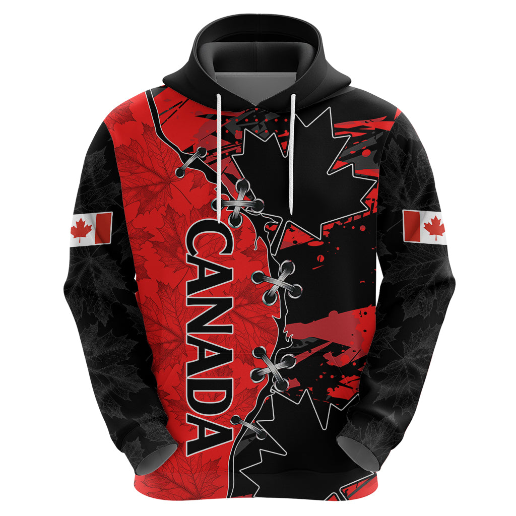 Canada Womens Soccer Hoodie Go Canucks Maple Leaf 2023 - Wonder Print Shop