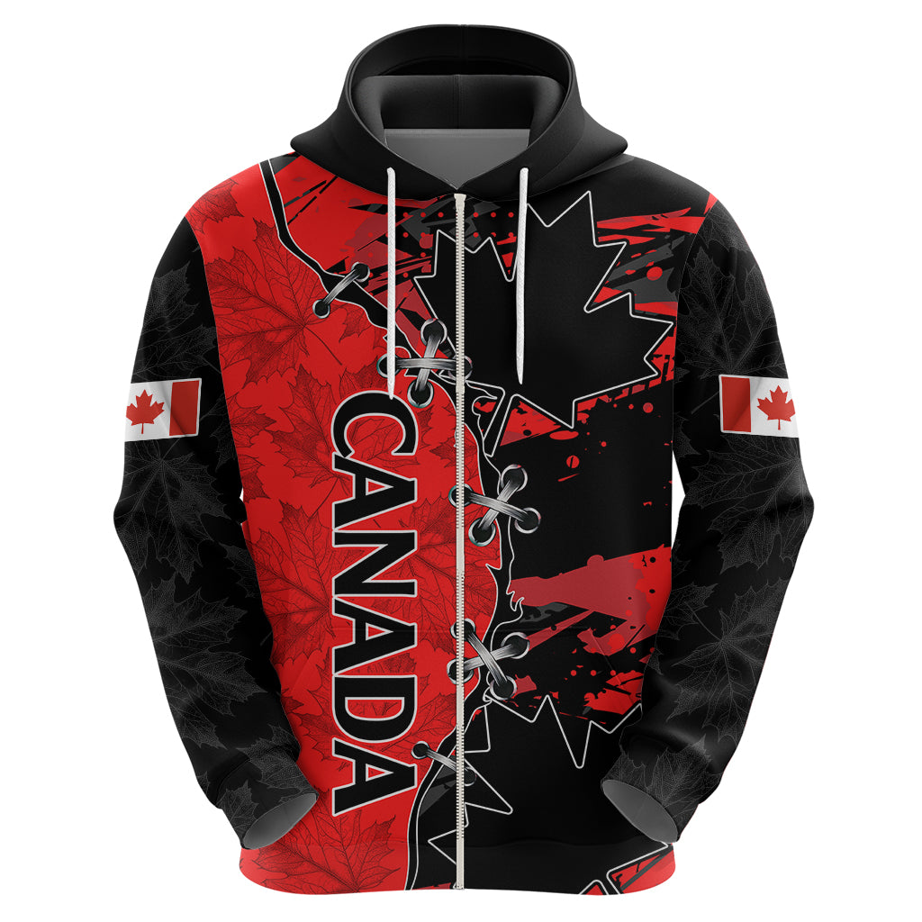 Canada Womens Soccer Hoodie Go Canucks Maple Leaf 2023 - Wonder Print Shop