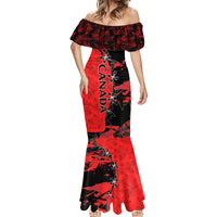 Canada Womens Soccer Mermaid Dress Go Canucks Maple Leaf 2023 - Wonder Print Shop