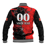 Custom Canada Womens Soccer Baseball Jacket Go Canucks Maple Leaf 2023 LT9 - Wonder Print Shop
