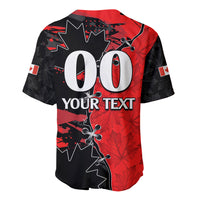 Custom Canada Womens Soccer Baseball Jersey Go Canucks Maple Leaf 2023 LT9 - Wonder Print Shop