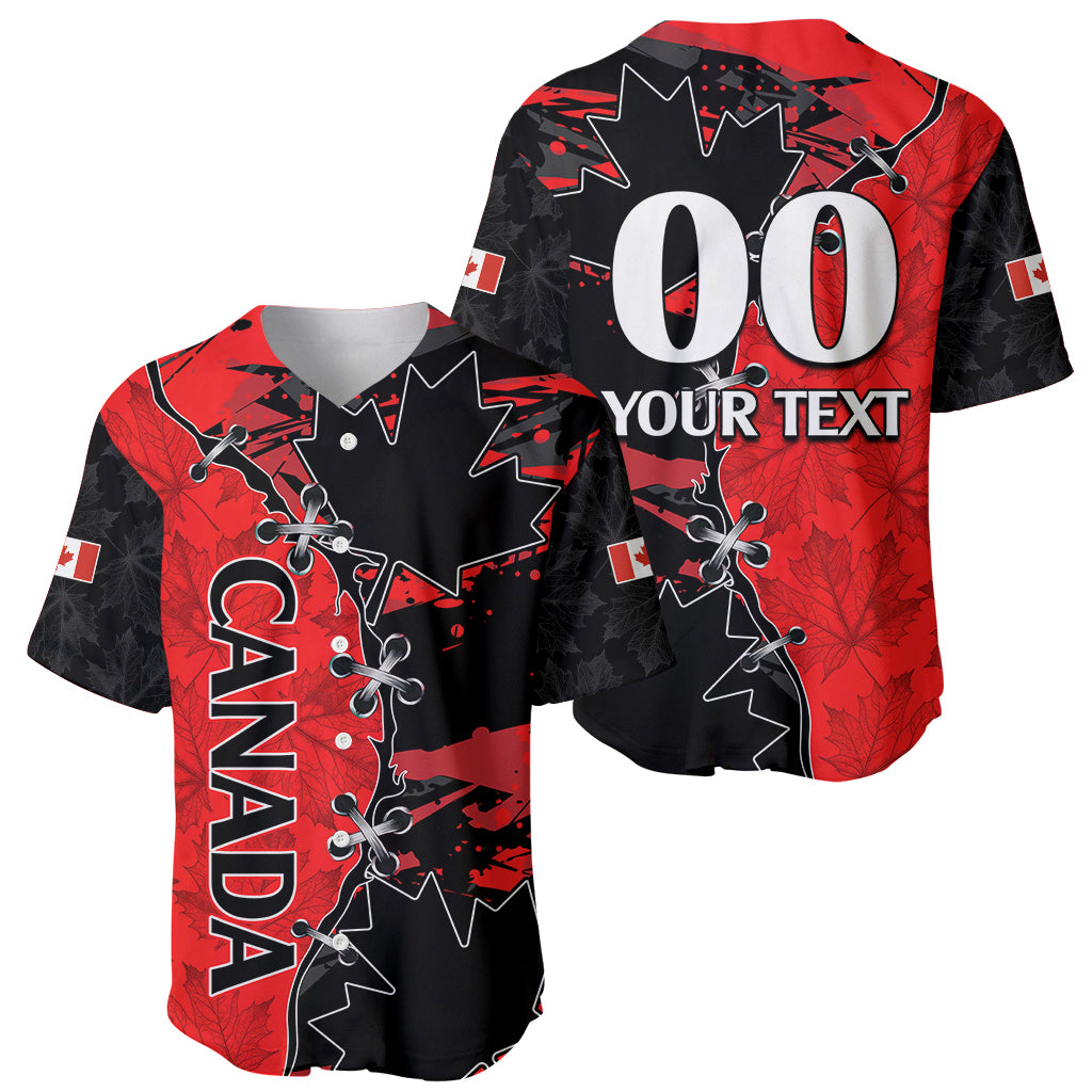 Custom Canada Womens Soccer Baseball Jersey Go Canucks Maple Leaf 2023 LT9 - Wonder Print Shop