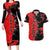 Custom Canada Womens Soccer Couples Matching Long Sleeve Bodycon Dress and Hawaiian Shirt Go Canucks Maple Leaf 2023 LT9 - Wonder Print Shop