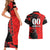 Custom Canada Womens Soccer Couples Matching Short Sleeve Bodycon Dress and Hawaiian Shirt Go Canucks Maple Leaf 2023 LT9 - Wonder Print Shop