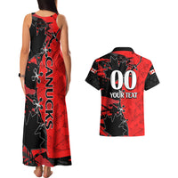Custom Canada Womens Soccer Couples Matching Tank Maxi Dress And Hawaiian Shirt Go Canucks Maple Leaf 2023 LT9 - Wonder Print Shop