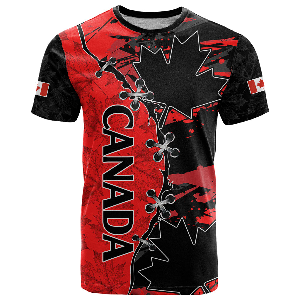 Custom Canada Womens Soccer T Shirt Go Canucks Maple Leaf 2023 - Wonder Print Shop