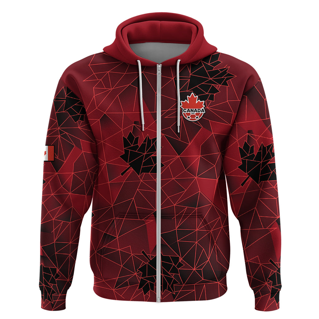 Custom Canada Soccer Hoodie Ladies Replica 2023 National Team - Wonder Print Shop