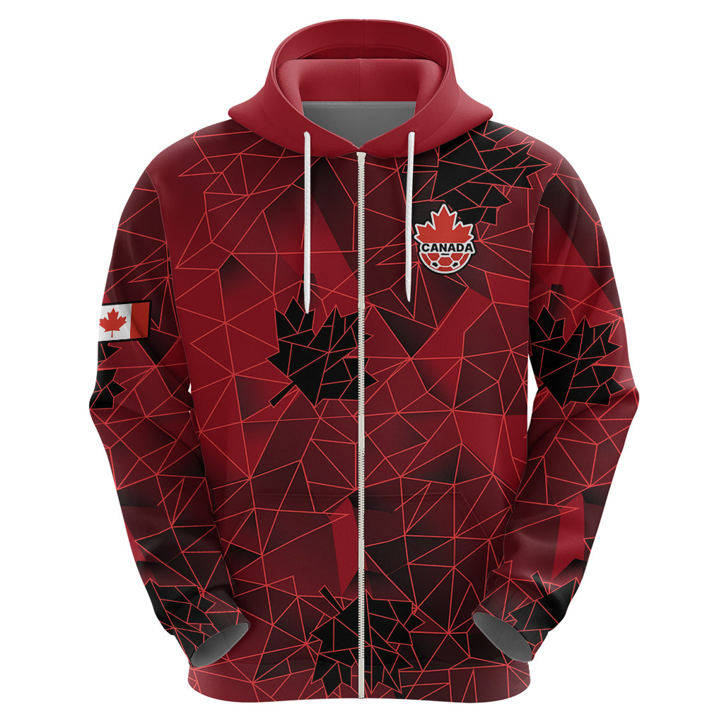 Custom Canada Soccer Hoodie Ladies Replica 2023 National Team - Wonder Print Shop