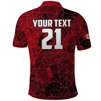 Custom Canada Soccer Polo Shirt Ladies Replica 2023 National Team - Wonder Print Shop