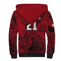 Custom Canada Soccer Sherpa Hoodie Ladies Replica 2023 National Team - Wonder Print Shop