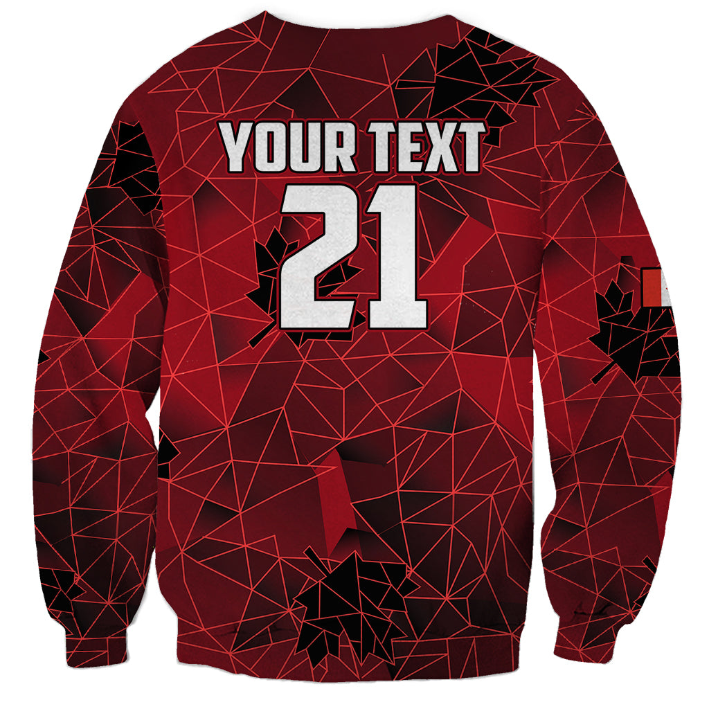Custom Canada Soccer Sweatshirt Ladies Replica 2023 National Team - Wonder Print Shop
