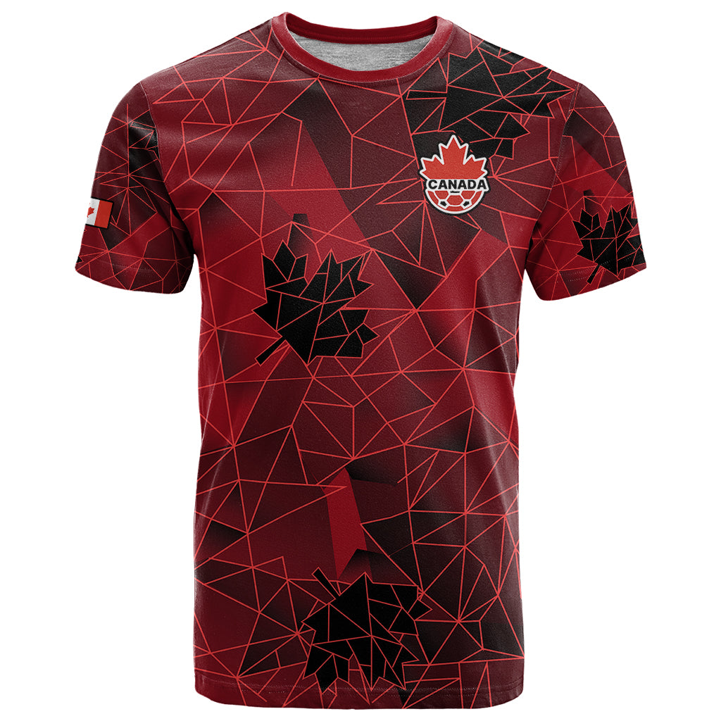 Custom Canada Soccer T Shirt Ladies Replica 2023 National Team - Wonder Print Shop