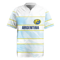 2026 Autumn Rugby Nations Argentina Custom Rugby Jersey Blue and White Stripes Pattern