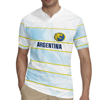 2026 Autumn Rugby Nations Argentina Custom Rugby Jersey Blue and White Stripes Pattern