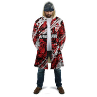 2026 Autumn Rugby Nations England Custom Cloak Red Rose Majestic Motif