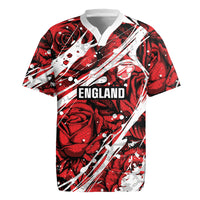 2026 Autumn Rugby Nations England Custom Rugby Jersey Red Rose Majestic Motif