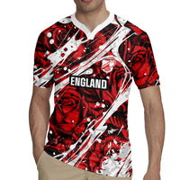 2026 Autumn Rugby Nations England Custom Rugby Jersey Red Rose Majestic Motif