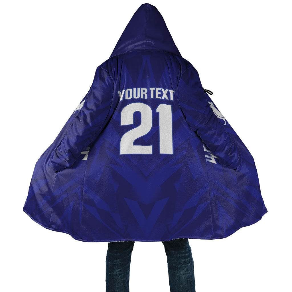 2026 Autumn Rugby Nations France Custom Cloak Red Blue Stripes Grunge Style