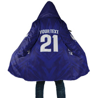 2026 Autumn Rugby Nations France Custom Cloak Red Blue Stripes Grunge Style