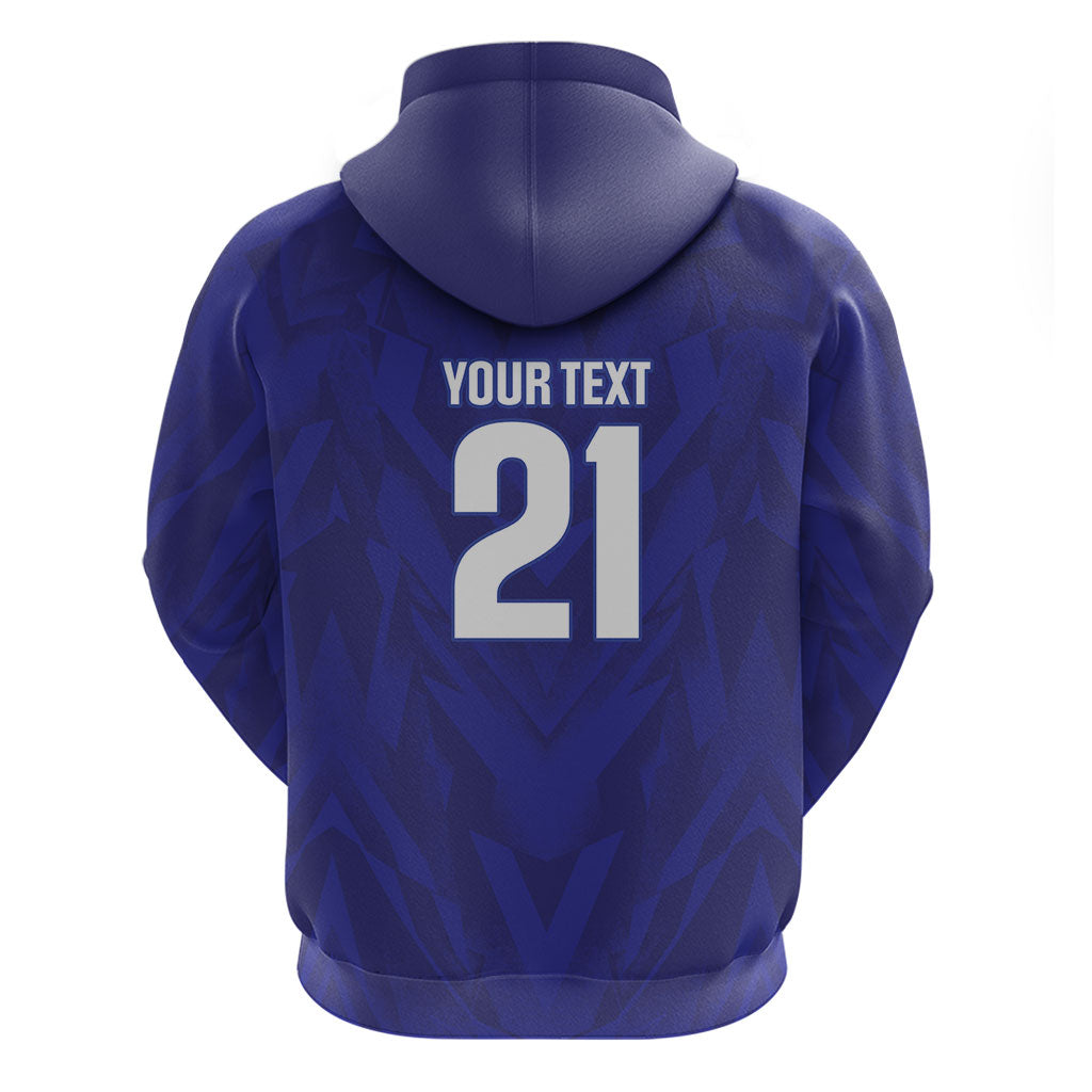 2026 Autumn Rugby Nations France Custom Hoodie Red Blue Stripes Grunge Style