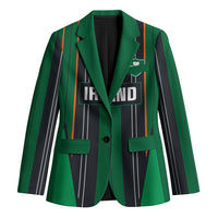 2026 Autumn Rugby Nations Ireland Custom Blazer Shamrock Gold Green Stripes Style