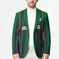 2026 Autumn Rugby Nations Ireland Custom Blazer Shamrock Gold Green Stripes Style