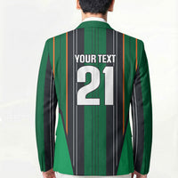 2026 Autumn Rugby Nations Ireland Custom Blazer Shamrock Gold Green Stripes Style
