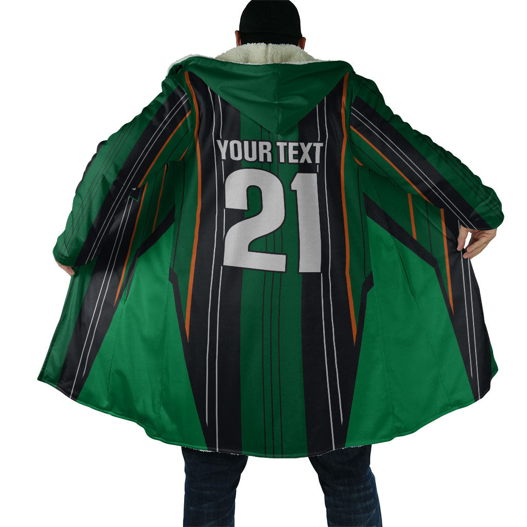 2026 Autumn Rugby Nations Ireland Custom Cloak Shamrock Gold Green Stripes Style
