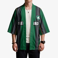 2026 Autumn Rugby Nations Ireland Custom Kimono Shamrock Gold Green Stripes Style