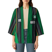 2026 Autumn Rugby Nations Ireland Custom Kimono Shamrock Gold Green Stripes Style
