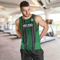 2026 Autumn Rugby Nations Ireland Custom Men Tank Top Shamrock Gold Green Stripes Style