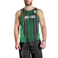 2026 Autumn Rugby Nations Ireland Custom Men Tank Top Shamrock Gold Green Stripes Style