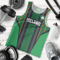 2026 Autumn Rugby Nations Ireland Custom Men Tank Top Shamrock Gold Green Stripes Style