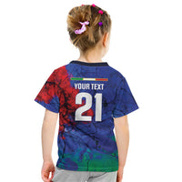 2026 Autumn Rugby Nations Italy Custom Kid T Shirt Flag Italian Watercolour Art