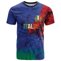 2026 Autumn Rugby Nations Italy Custom T Shirt Flag Italian Watercolour Art