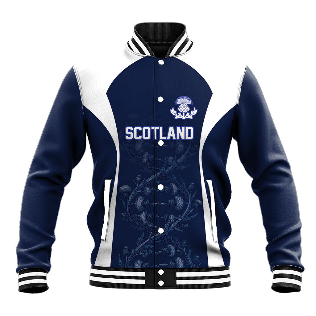 2026 Autumn Rugby Nations Scotland Custom Baseball Jacket Scottish Thistle DNA Sporty